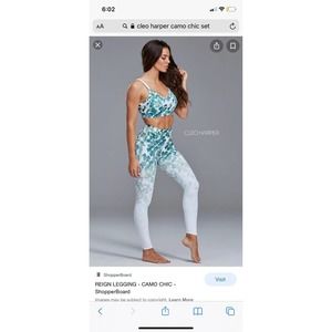 Cleo Harper Camo Chic Bralet and Legging